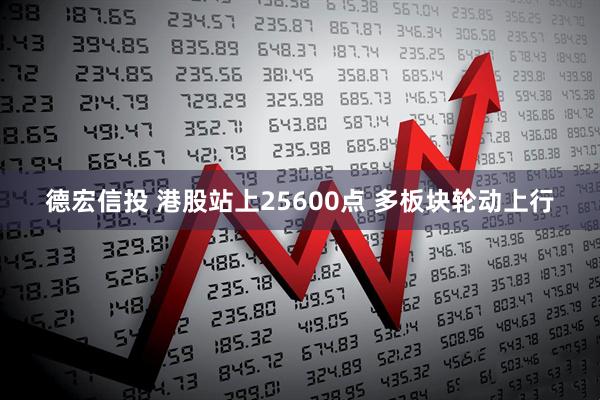 德宏信投 港股站上25600点 多板块轮动上行